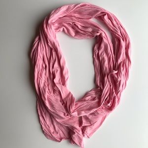Bubble Gum Pink Scarf